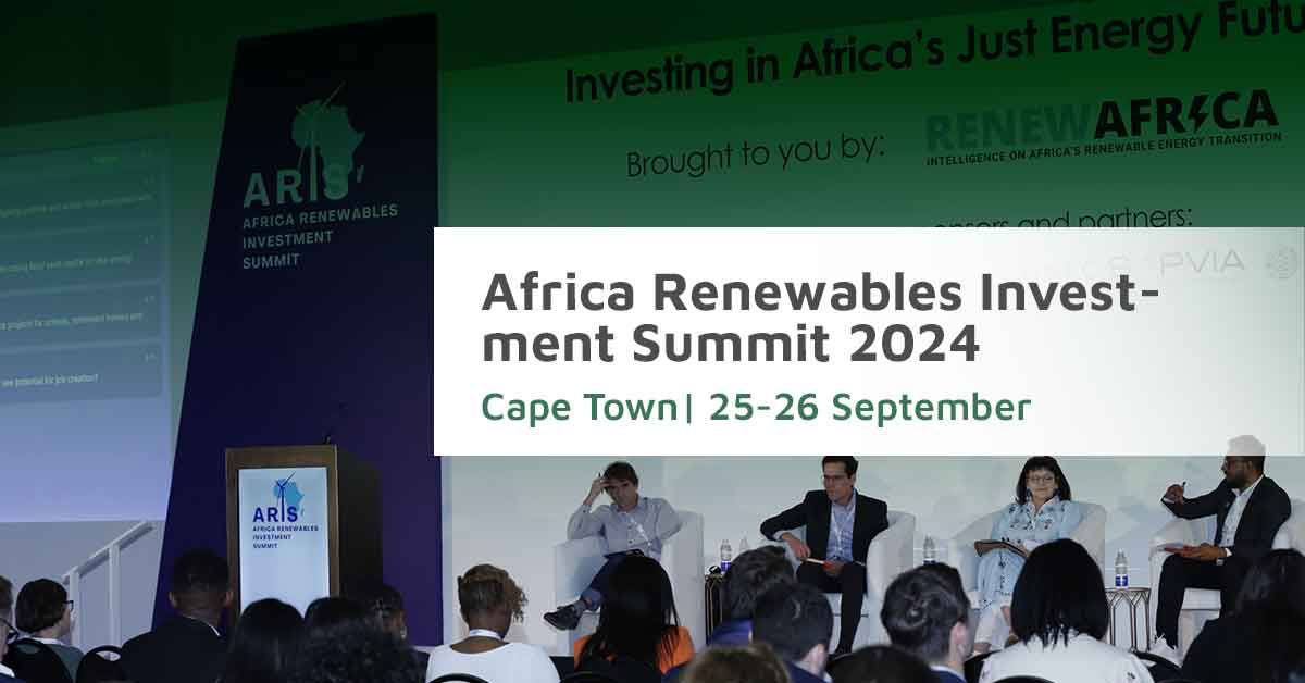 Africa Renewables Investment Summit 2024