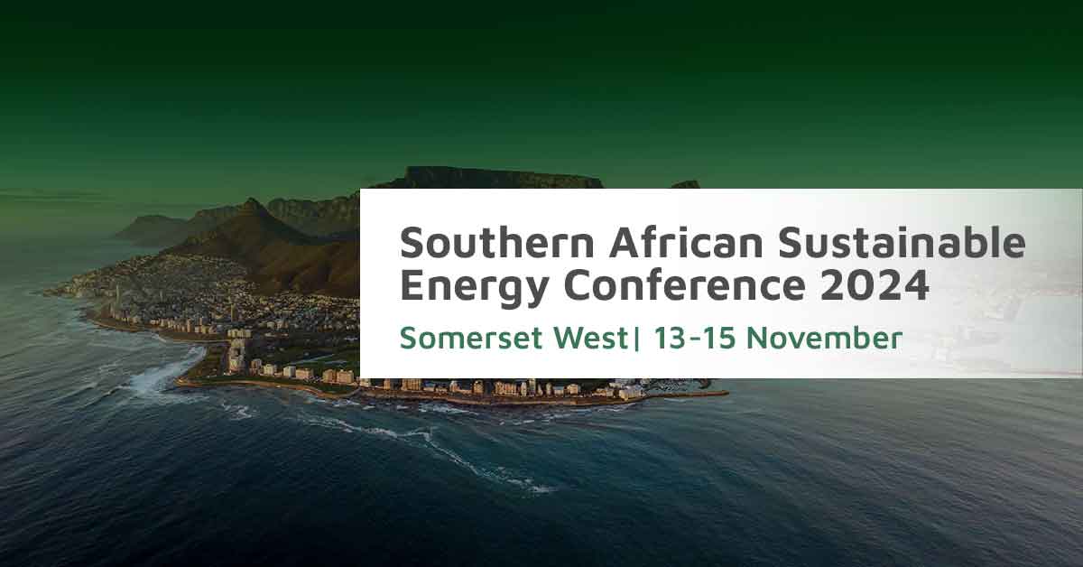 Southern African Sustainable Energy Conference 2024