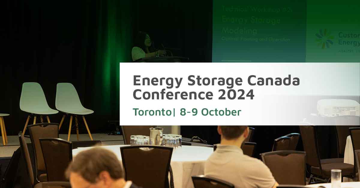 Energy Storage Canada Conference 2024