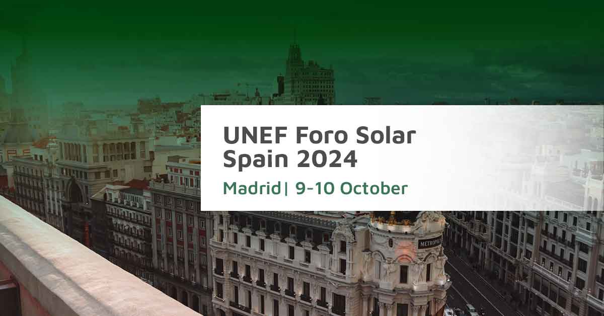 UNEF Foro Solar October 2024